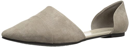 Chinese Laundry Women's Easy Does It D'Orsay Flat, Taupe Suede, 6 M US