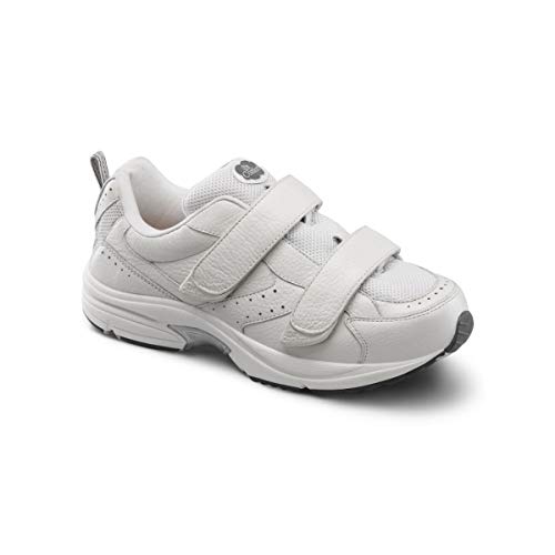 Dr. Comfort Winner-X Men's Therapeutic Diabetic Extra Depth Shoe: 11.5 X-Wide (XW/6E) White
