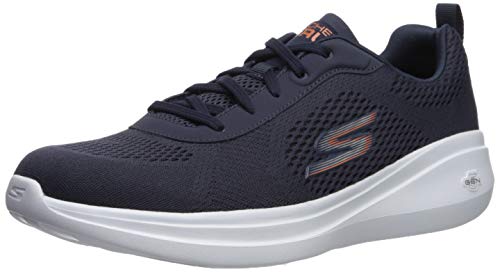 Skechers Men's GO Run FAST-55106 Sneaker, Navy, 10.5 M US