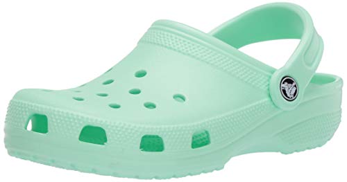 Crocs Classic Clog | Comfortable Slip on Casual Water Shoe, Neo MINT, 14 US Women / 12 US Men M US