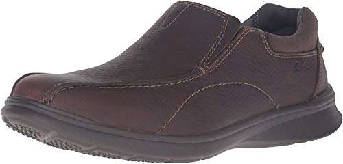 Clarks Men's Cotrell Step Slip-on Loafer,Brown Oily,9 W US