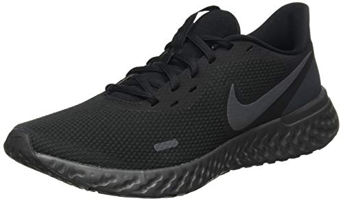 Nike Men's Revolution 5 Running Shoe, Black/Anthracite, 9.5 Regular US