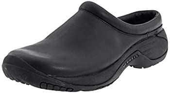 Merrell Men's Encore Gust Slip-On Shoe,Smooth Black Leather,7.5 M US