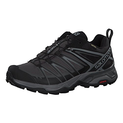 Salomon Men's X Ultra 3 GTX Hiking Shoes, Black/Magnet/Quiet Shade, 8.5