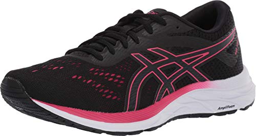 ASICS Women's Gel-Excite 6 Running Shoes, 8.5M, Black/Rose Petal