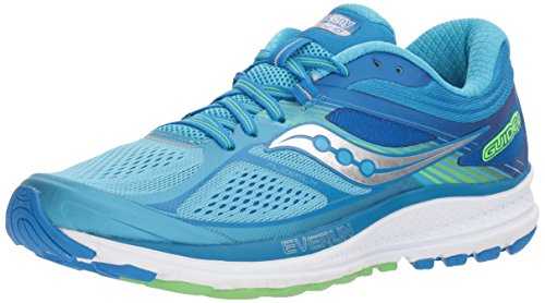 Saucony Women's Guide 10 Running Shoe, Light Blue | Blue, 8 M US