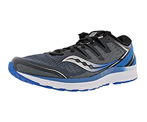 Saucony Men's Guide ISO 2 Running Shoe, Slate/Blue, 11.5