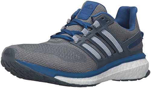 adidas Performance Men's Energy Boost 3 M Running Shoe,Mid Grey/Black/Equipment Blue,9 M US
