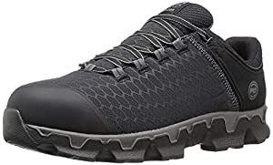 Timberland PRO Men's Powertrain Sport Alloy Toe EH Industrial & Construction Shoe, Black Synthetic, 11 W US