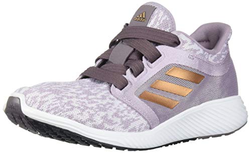 adidas Women's Edge Lux 3 Running Shoe, Soft Vision/Copper met./ Vision Shade, 7.5 Standard US Width US