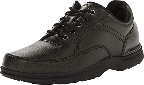 Rockport Men's Eureka Walking Shoe, Black, 10.5 D(M) US