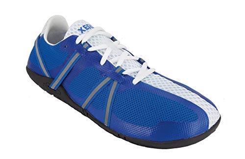 Xero Shoes Speed Force - Men's Barefoot, Minimalist, Lightweight Running Shoe - Roads, Trails, Workouts Blue