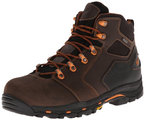Danner Men's Vicious 4.5-Inch Work Boot,Brown/Orange,12 EE US
