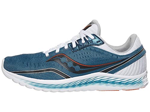 Saucony Men's S20551-25 Kinvara 11 Running Shoe, Blue/Black - 11 M US