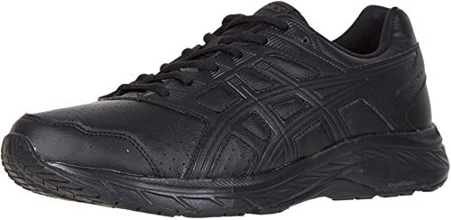 ASICS Men's Gel-Contend 5 SL Walker Shoes, 10.5M, Black/Graphite Grey
