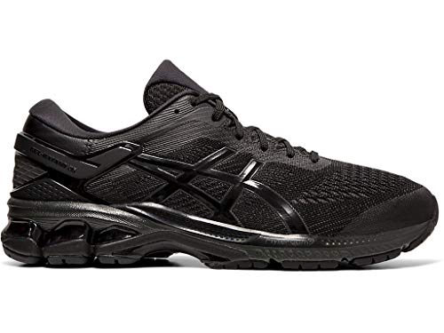 ASICS Men's Gel-Kayano 26 Running Shoes, 11M, Black/Black