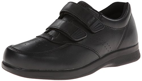 Propet Men's Vista Strap Shoe,Black,14 5E US