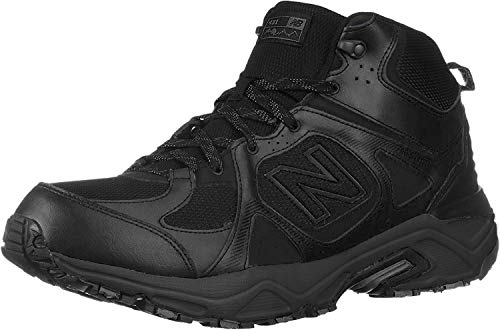 New Balance Men's 481 V3 Mid-Cut Hiking Shoe, Black/Magnet, 11.5 M US
