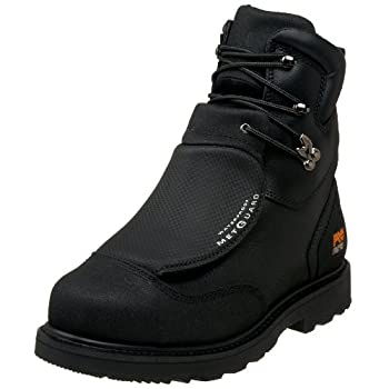 Timberland PRO Men's 53530 8" Metguard Steel-Toe Boot,Black,7 M