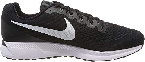 Nike Men's Air Zoom Pegasus 34 Running Shoe (10 D(M) US, Black/Dark Grey/Anthracite/White)