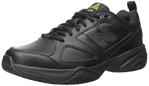 New Balance Men's Slip Resistant 626 V2 Industrial Shoe, Black, 10.5 XW US