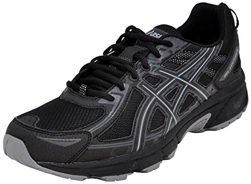 ASICS Men's Gel-Venture 6 Running Shoe, Black/Phantom/Mid Grey, 11 Medium US