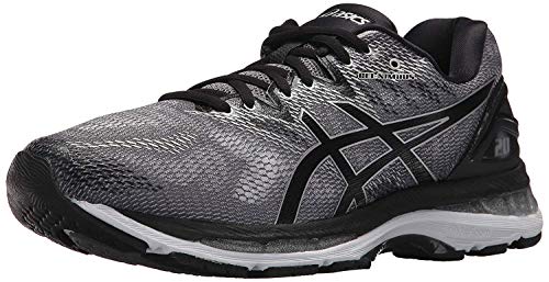 ASICS Men's Gel-Nimbus 20 Running Shoe, Carbon/Black/Silver, 11 Medium US