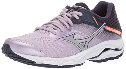 Mizuno Women's Wave Inspire 15 Running Shoe, Lavender Frost-Silver, 11.5 B US
