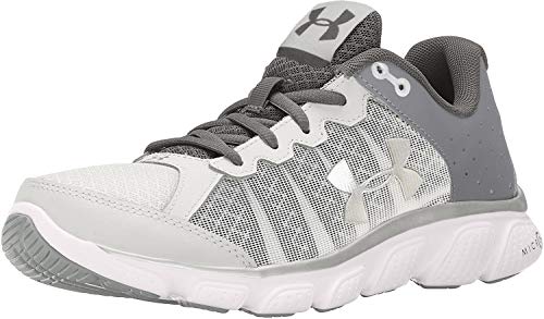 Under Armour Women's Micro G Assert 6 Running Shoes White/Metallic Silver