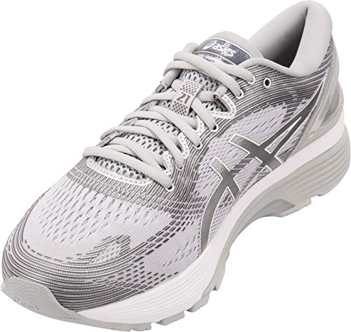 ASICS Men's Gel-Nimbus 21 Running Shoes, 12M, MID Grey/Silver