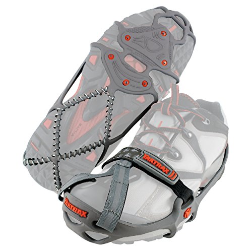 Yaktrax Run Traction Cleats for Running on Snow and Ice (1 Pair), Small
