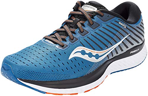 Saucony Men's S20548-25 Guide 13 Running Shoe, Blue/Silver - 10 M US