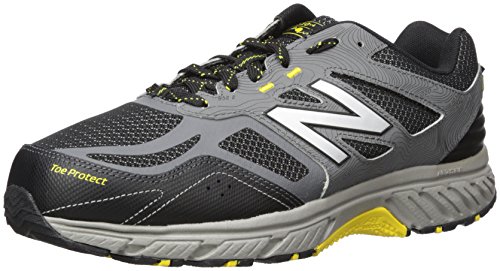 New Balance Men's 510 V4 Trail Running Shoe, Castlerock/Black, 10 XW US