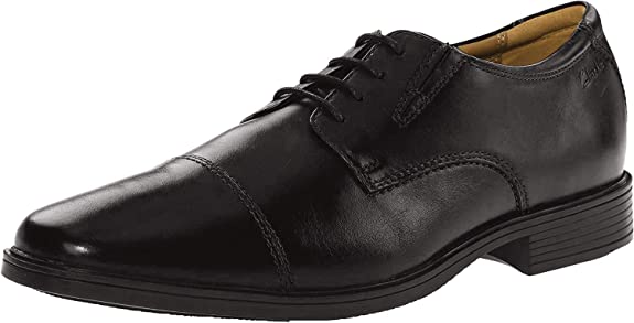 1. Clarks Men’s Tilden Cap Oxford Shoe