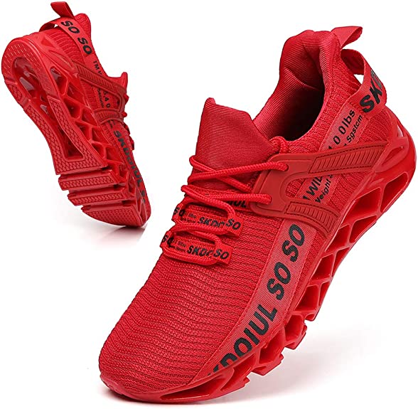 4. SKDOIUL Breathable Trail Runners Fashion Sneaker