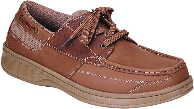 7. Orthofeet Proven Foot and Heel Pain Relief Men’s Boat Shoes