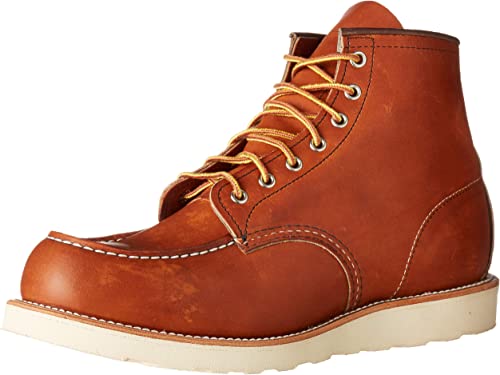7. Red Wing Heritage Men’s Classic Moc Toe 6-Inch Boot