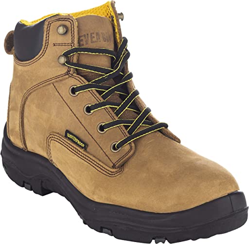 4. EVER BOOTS Ultra-Dry Premium Leather Waterproof Work Boot