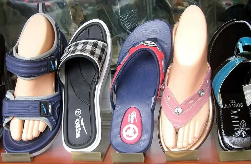 foot sandal slipper
